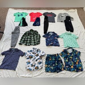 Lot of Boys size 7 clothes.